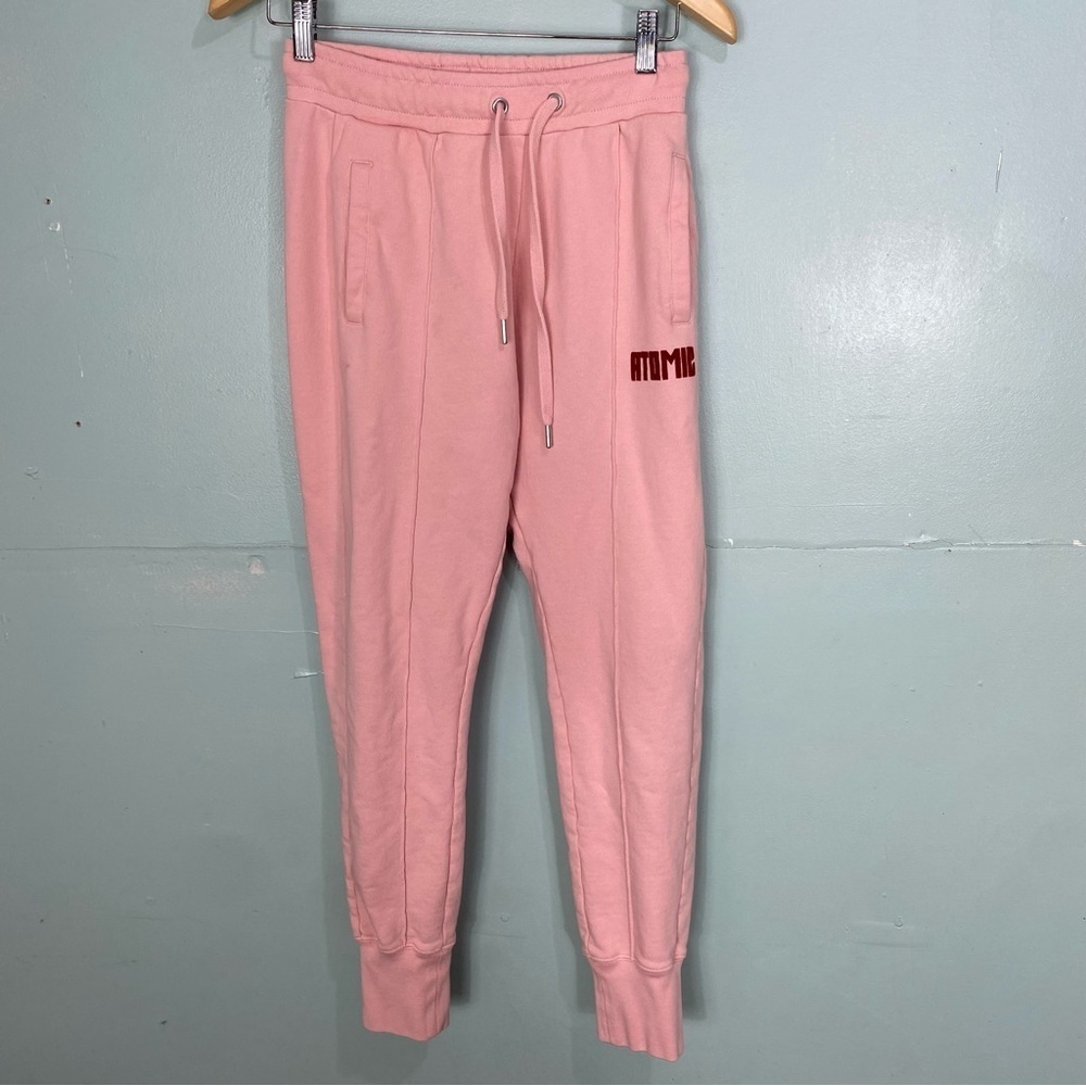 Zoe Karssen Pink Atomic Joggers Sweatpants Sz S
